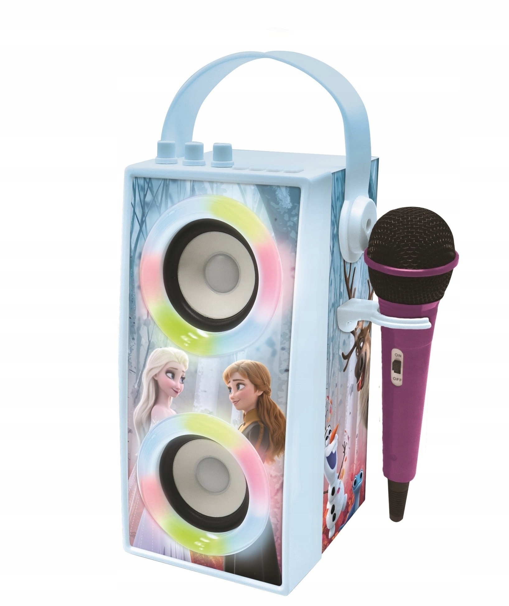 Frozen 2 Reproduktor Karaoke Led Mic Bluetooth
