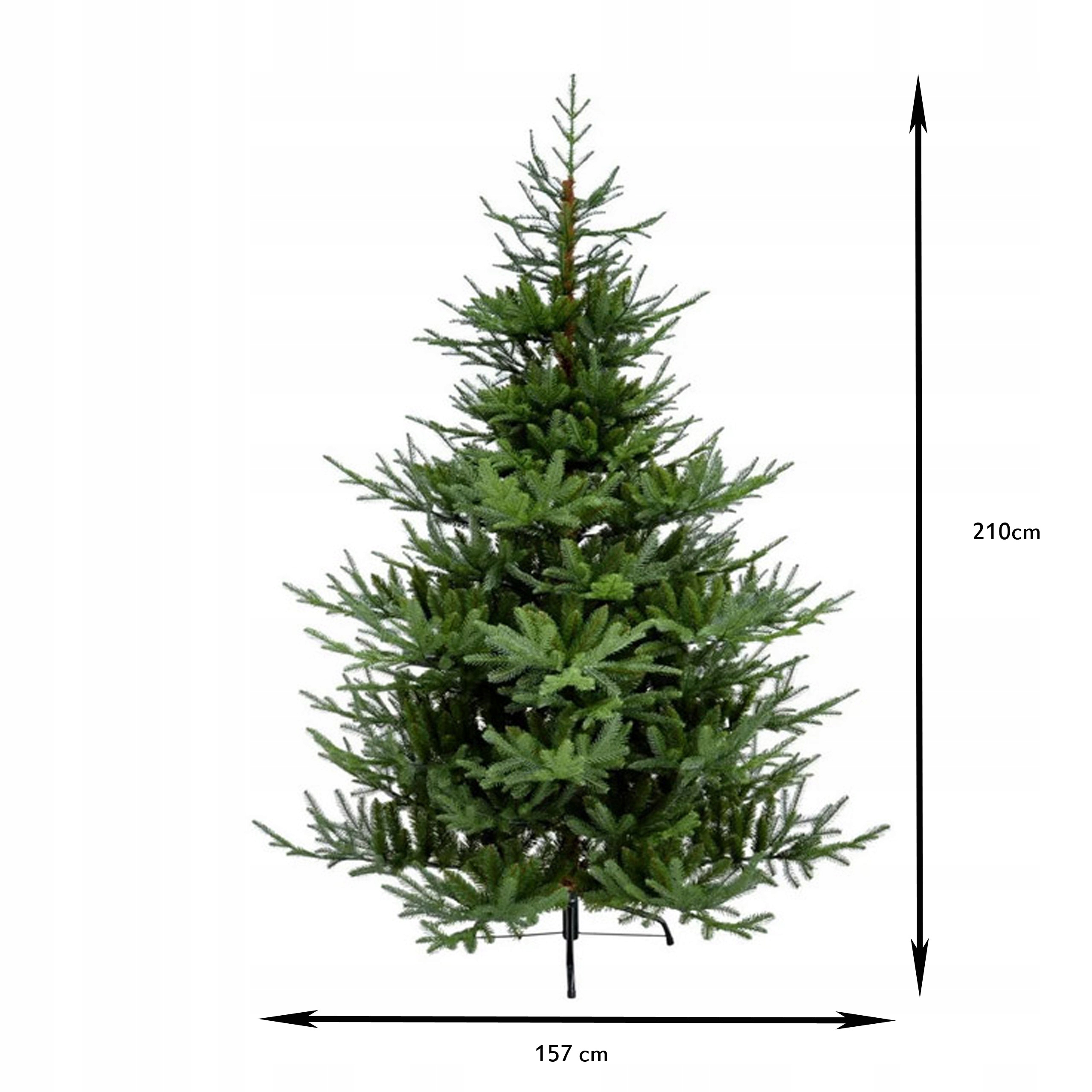ARTIFICIAL CHRISTMAS TREE LIKE A LIVING NATURAL LOOK 210CM + STAND Manufacturer's code CHRISTMAS TREE LIKE LIFE