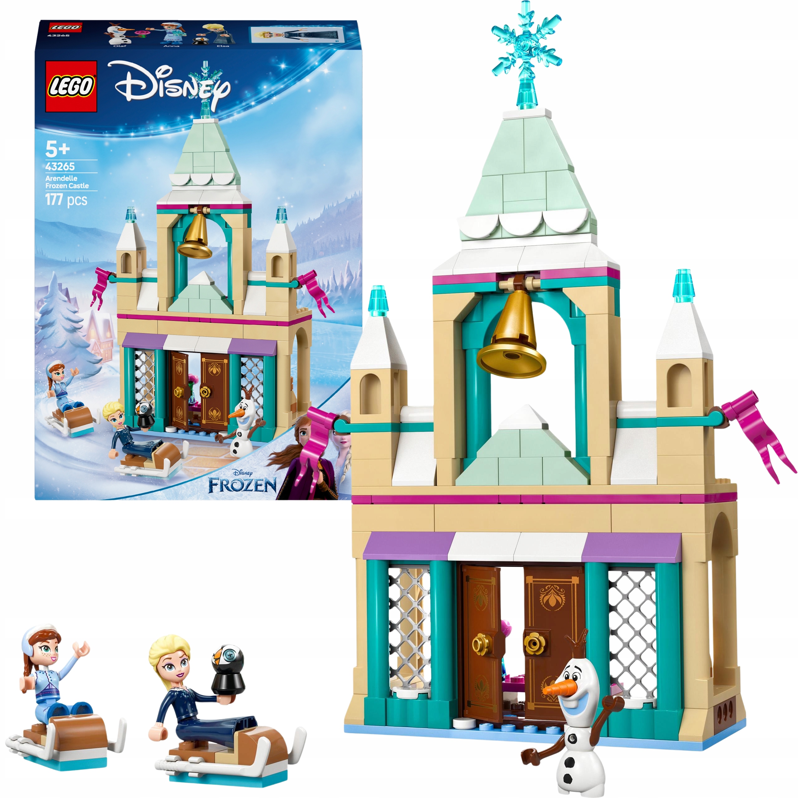 Lego Disney Princess Kraina Lodu Zamek Zestaw Klocków Na Świeta XXL