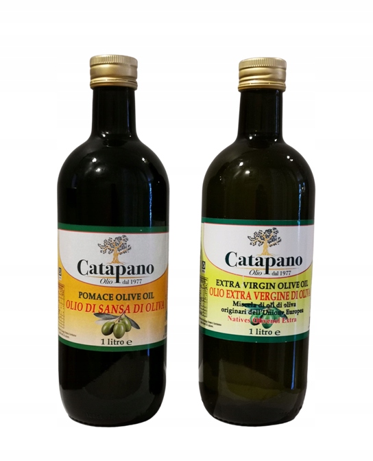 Zestaw 2x1L – Oliwa Extra Vergine Sansa do smażenia, Idealny Duo Zestaw