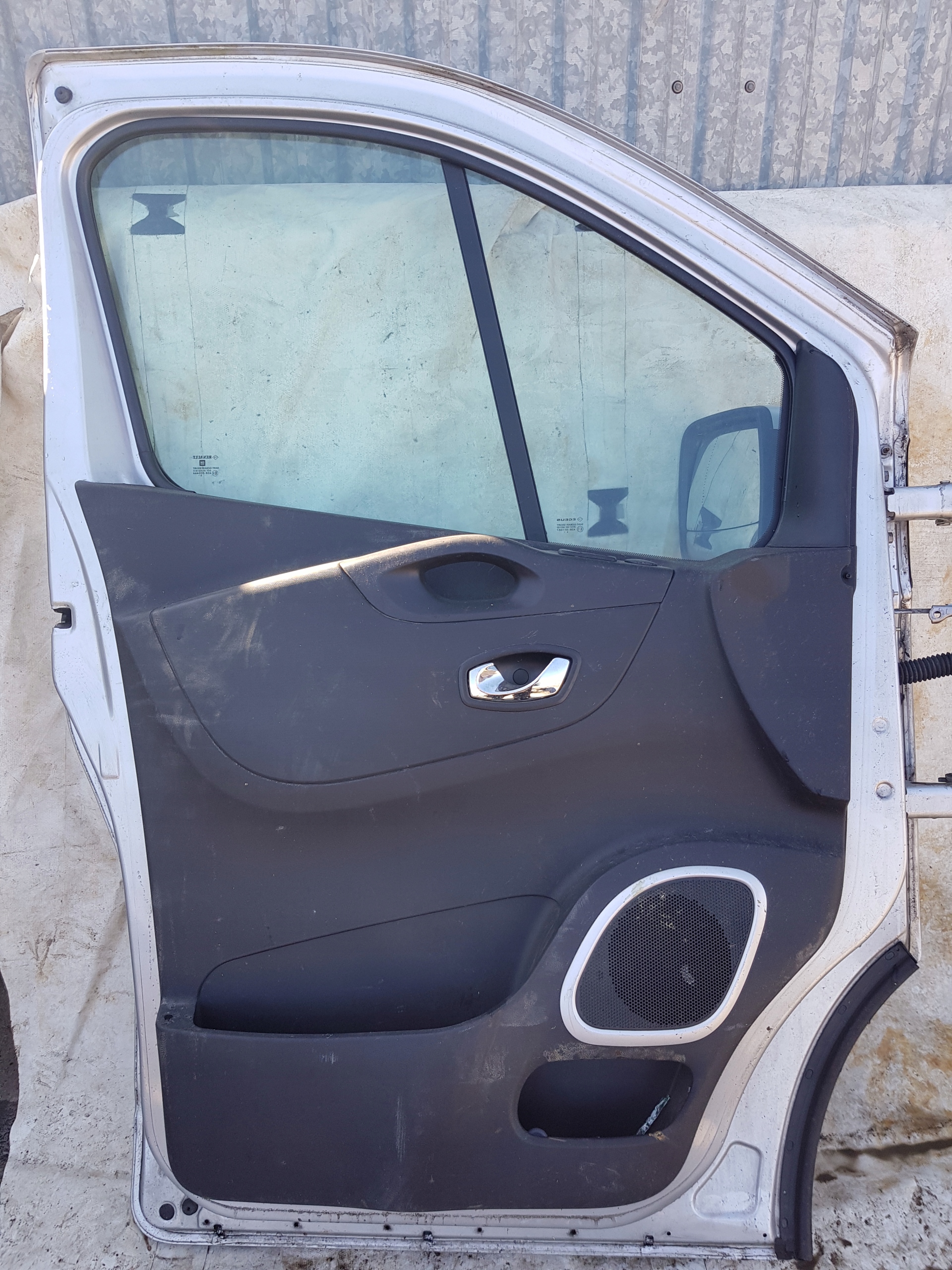 TRAFIC III VIVARO B TALENTO door front front left silver KOMPLET