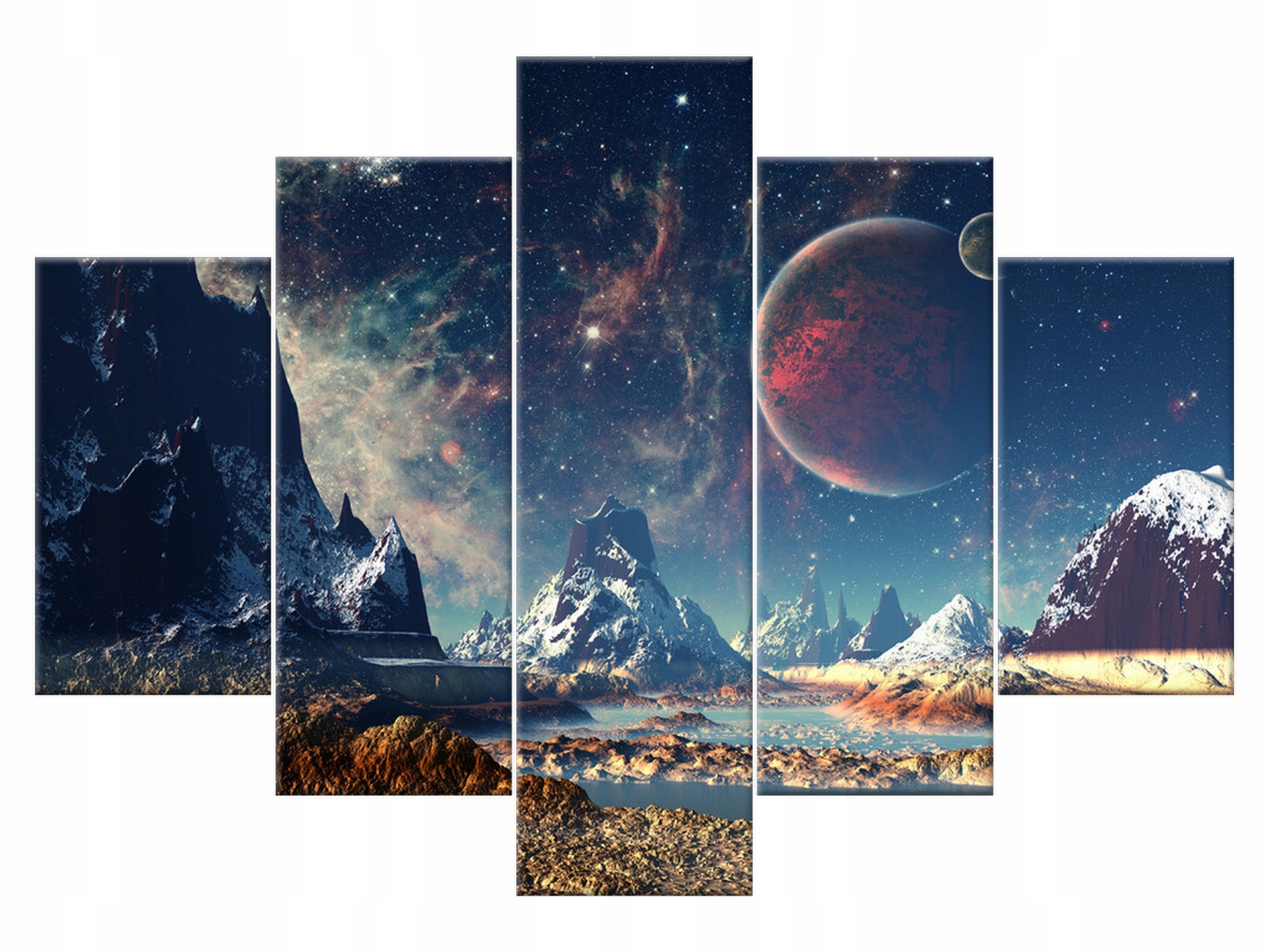 

Obraz Tryptyk Obca planeta 150x105 Pejzaż 2168A_5H