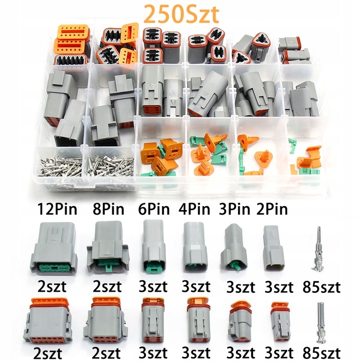 ZŁĄCZE KONEKTORY SAMOCHODOWYCH WTYK HERMETYCZNE Producent części Inny