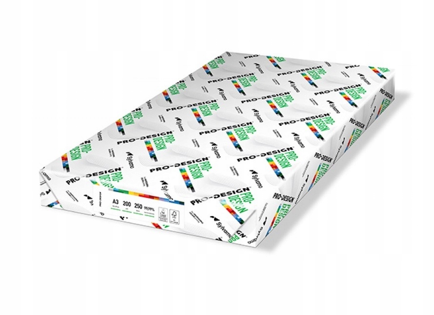 

Papier Ksero Biurowy A3 Satyna 200g/m2 Pro-design