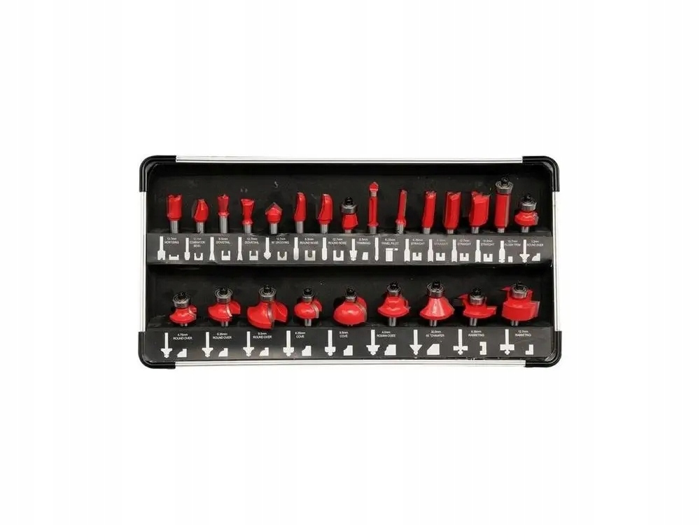 Sada Fréz Na Dřevo 25 Dílů YT-6801 Yato