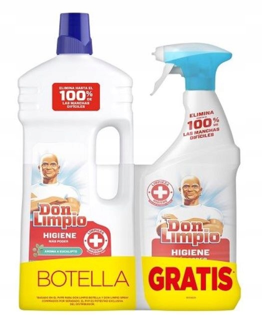 

Don Limpio Mr Proper zestaw do mycia łazienki