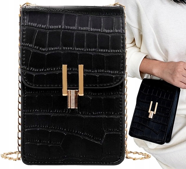 Kopertówka Listonoszka Torebka łańcuch na telefon Marka Edibazzar