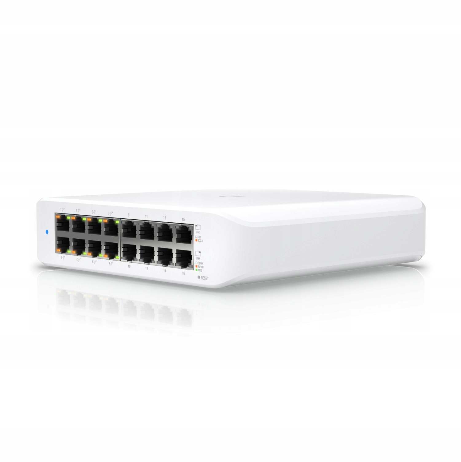 Ubiquiti USW-LITE-16-POE Switch UniFi Gen2, 16x RJ45 1000Mb/s, 8x PoE,