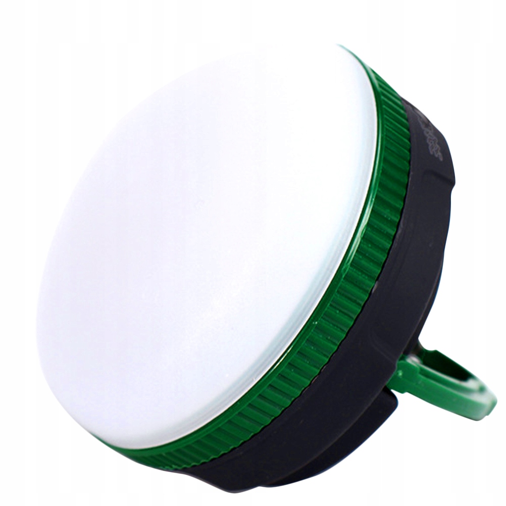 Zielona Lampa Kempingowa Led Z Hakiem Do Powieszenia Na Zewnątrz
