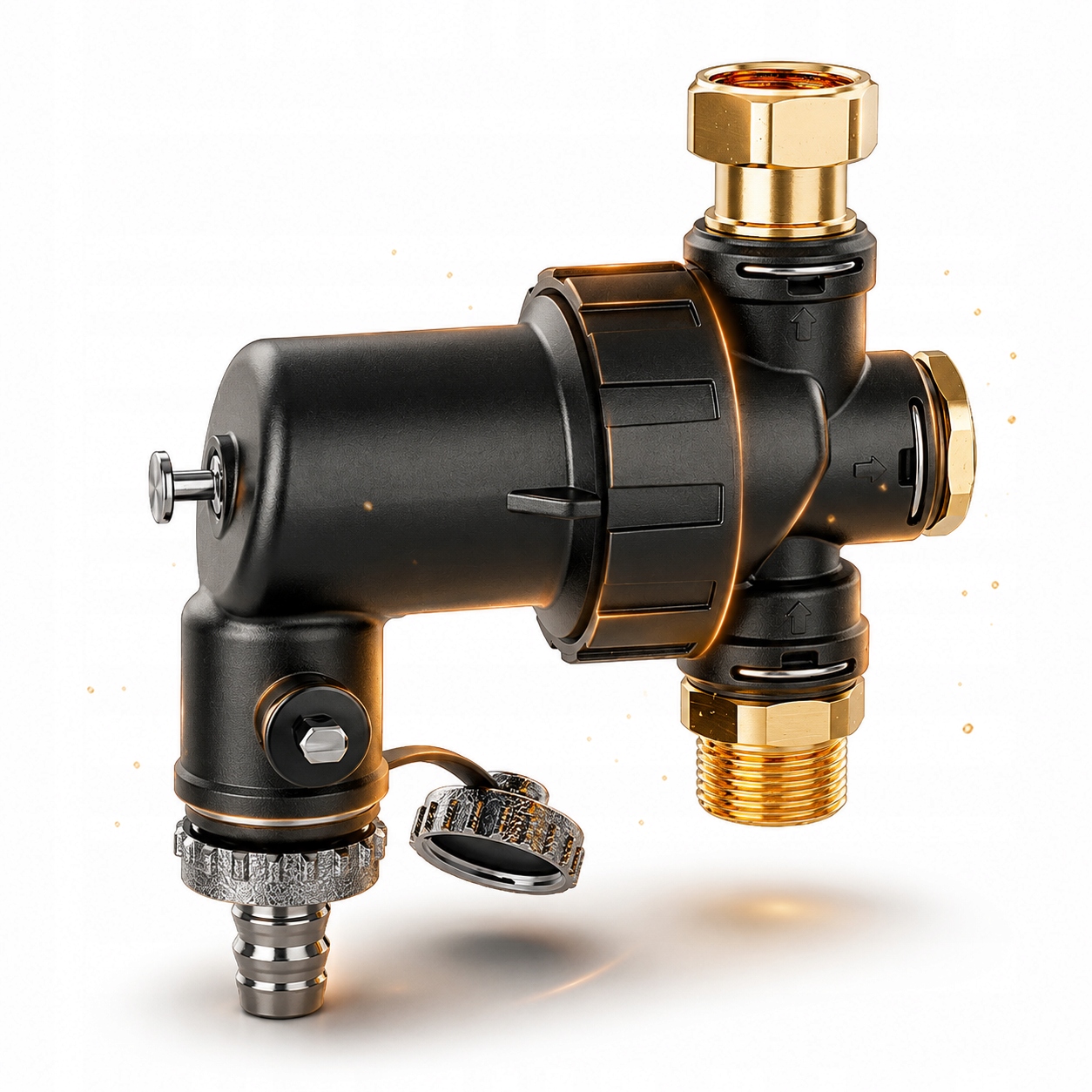 Oddeľovač nečistôt magnetický filter C.o. pod kotol 3/4" Caleffi