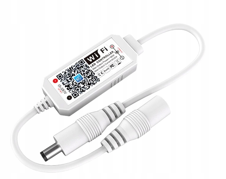 

Sterownik Modulator Led Wi-fi Efekt Świtu 12-24V