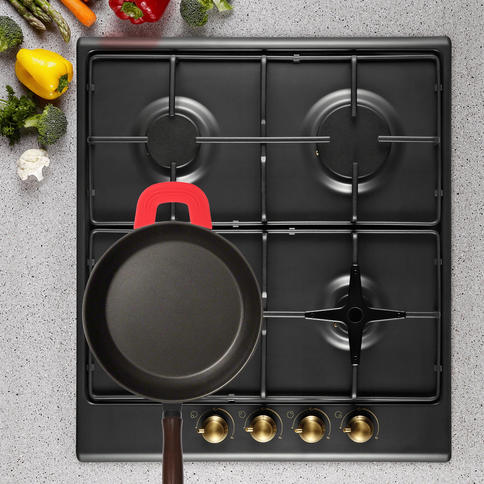 Ga-Silicone Handles for Pots Pans Heat-resistant Model 48171138