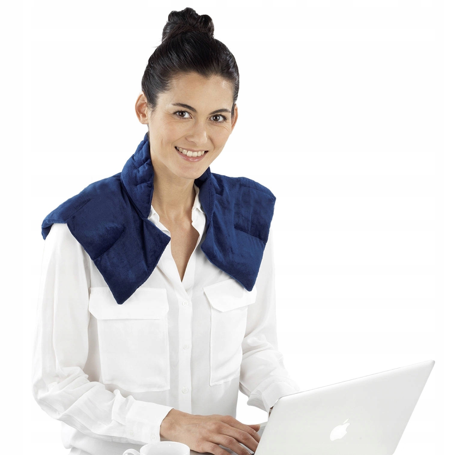 Kołnierz Obciążeniowy Poliester 33X55X1,5CM Niebieski