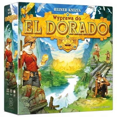 

Wyprawa Do El Dorado Gra Planszowa Reiner Knizi 8+