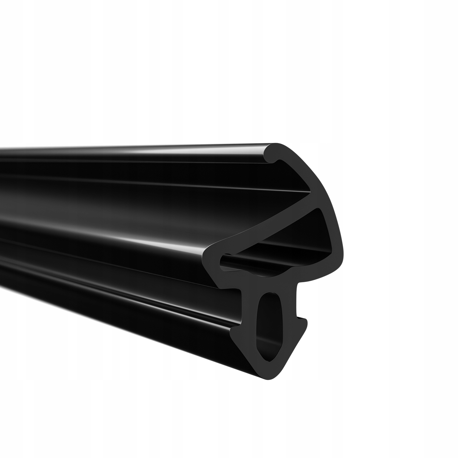 Tesnenie na okná Pvc Elastické okná Čierna Epdm Kommerling S-1150 300 m