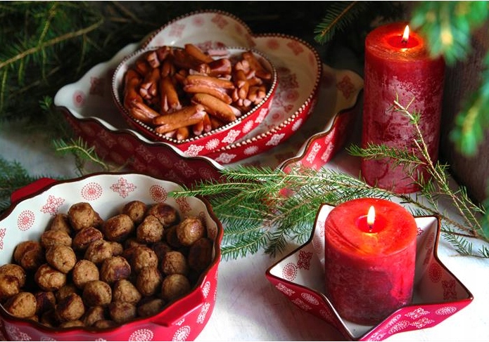 NACZYNIE DO ZUPY MISKA OZDOBNA SERIA ŚWIĄTECZNA Pojemność 1 ml