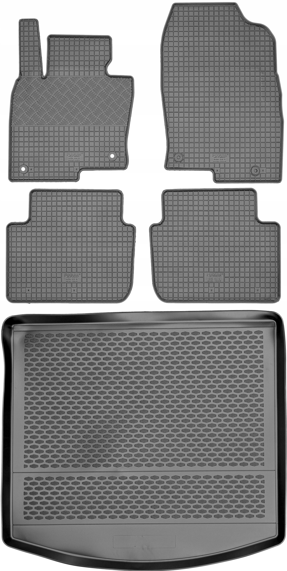 Mazda CX-5 II Suv 2017- Sada Gumové rohože rohož