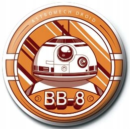 

Pin przypinka dla fana Star Wars Episode VII BB-8