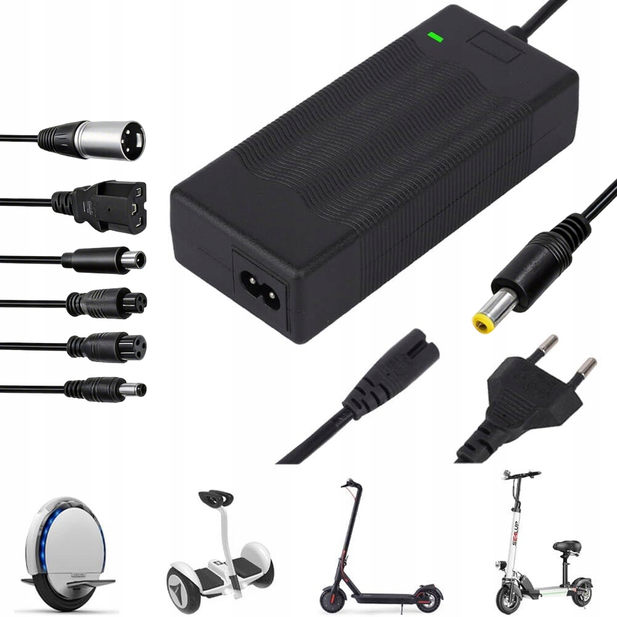 Ładowarka Do Roweru Elektrycznego do akumulatora 42V 2A