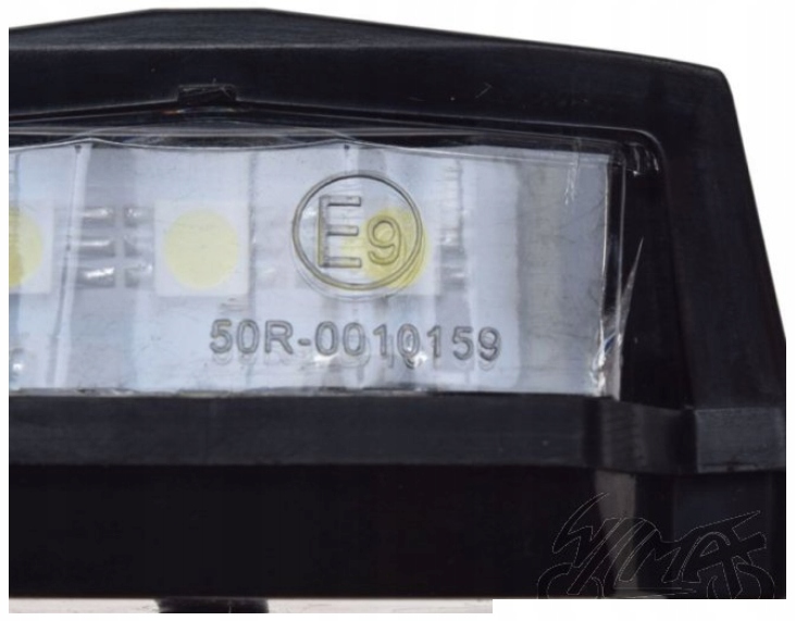 PODŚWIETLENIE TABLICY REJESTRACYJNEJ Dopasowanie do pojazdu produkt uniwersalny