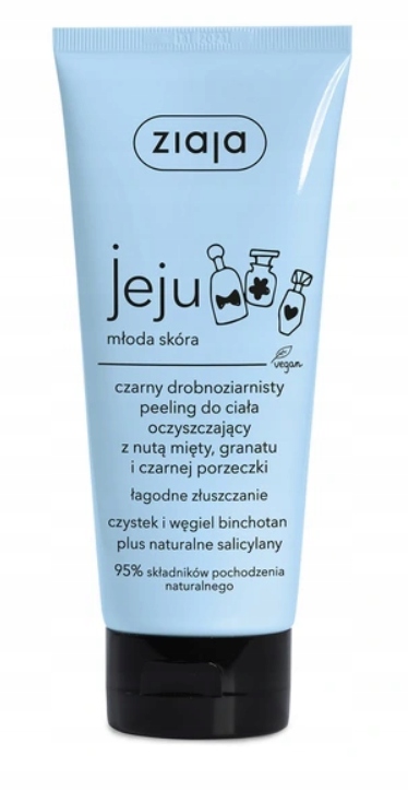 ZIAJA JEJU PEELING MYJĄCY DO CIAŁA ZŁUSZCZAJĄCY