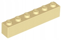 

Lego 3009 Klocek 1x6 piaskowy tan Nowy (2g)