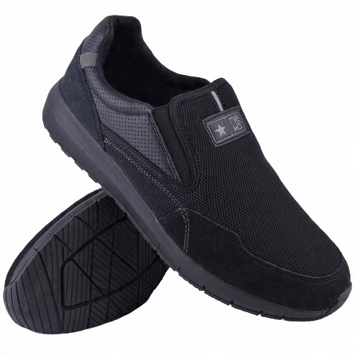 

Buty Wsuwane Męskie Lekkie Siatkowe Czarne 42