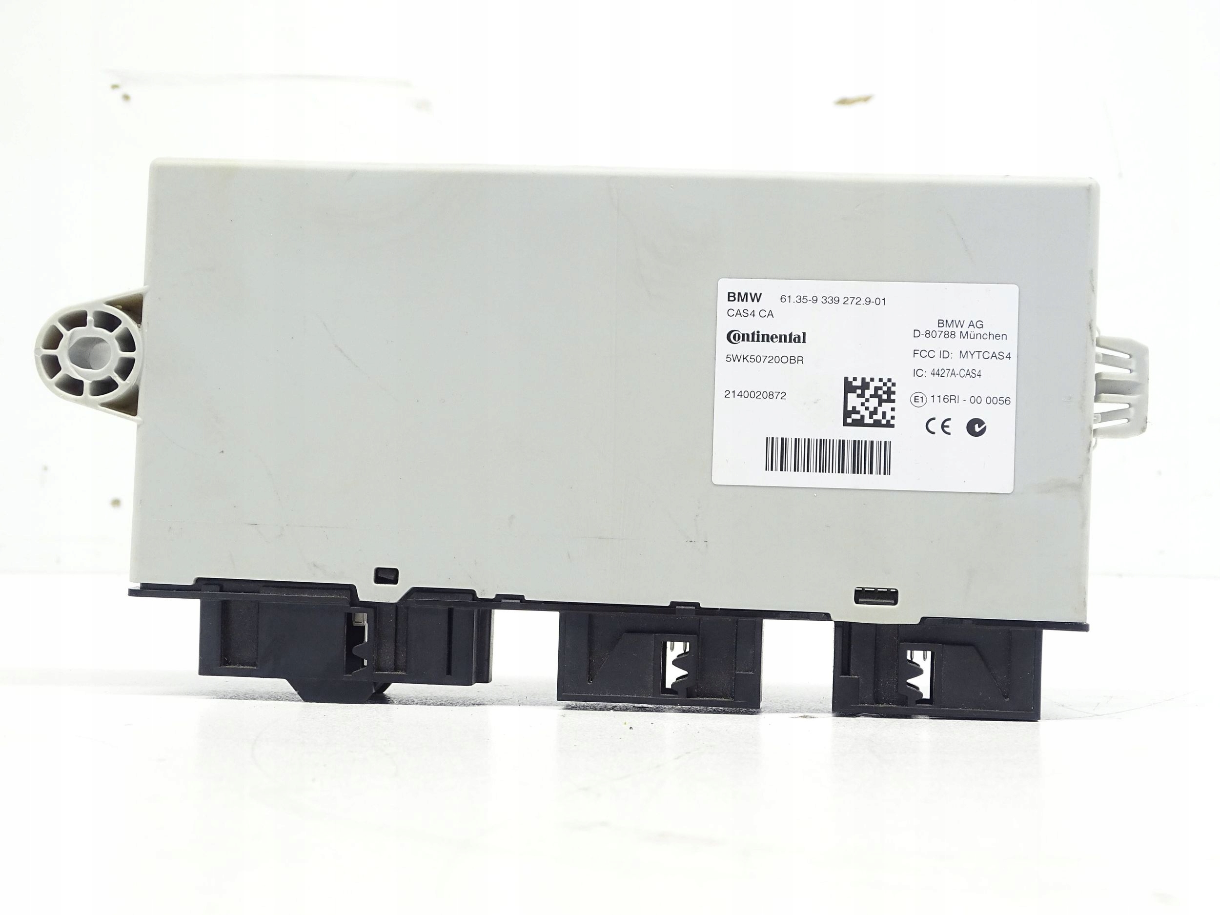module control unit CAS BMW F01 F10 9339272