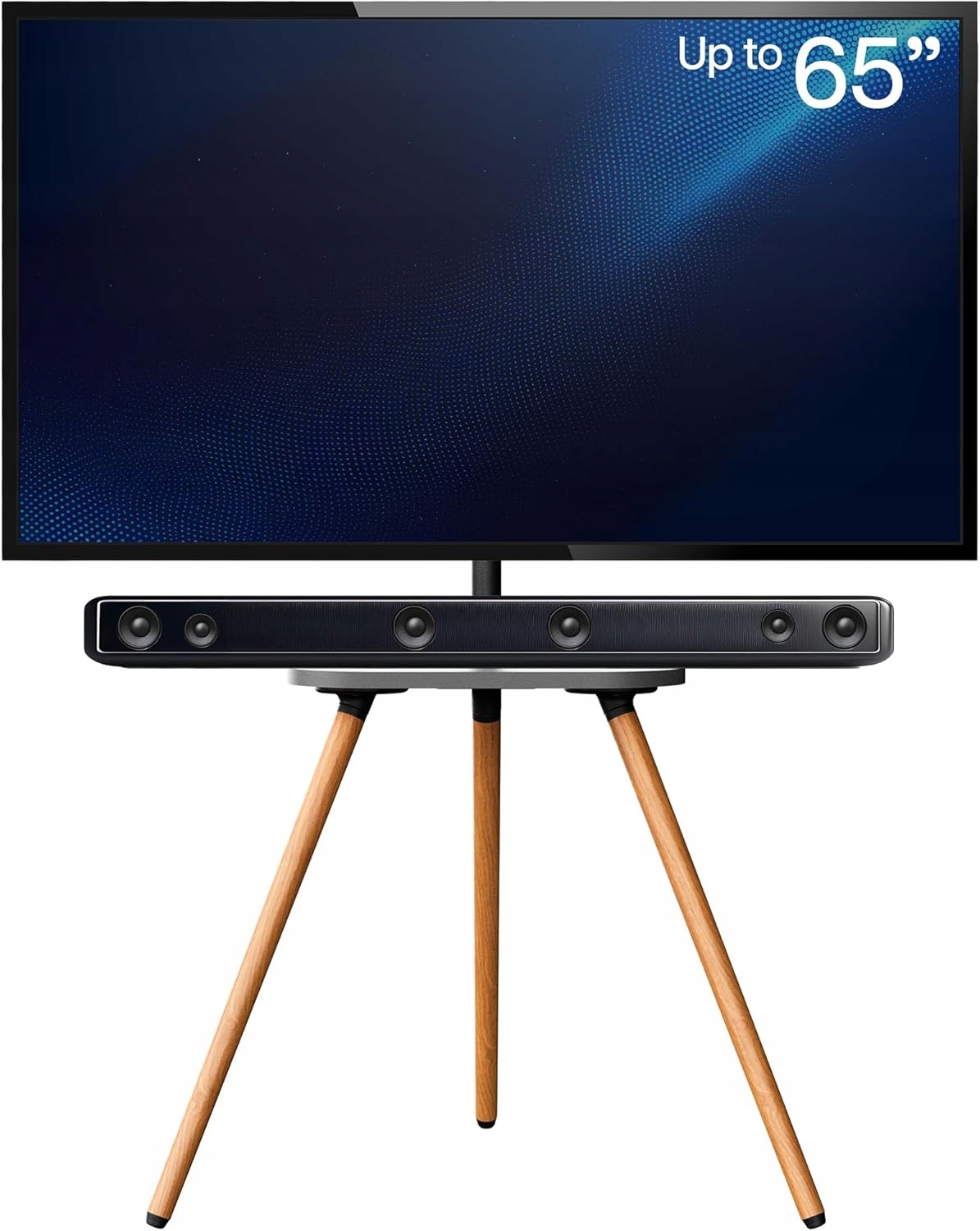 Stojan pod Tv 43-65 palců otočný stojan s nastavitelnou policí