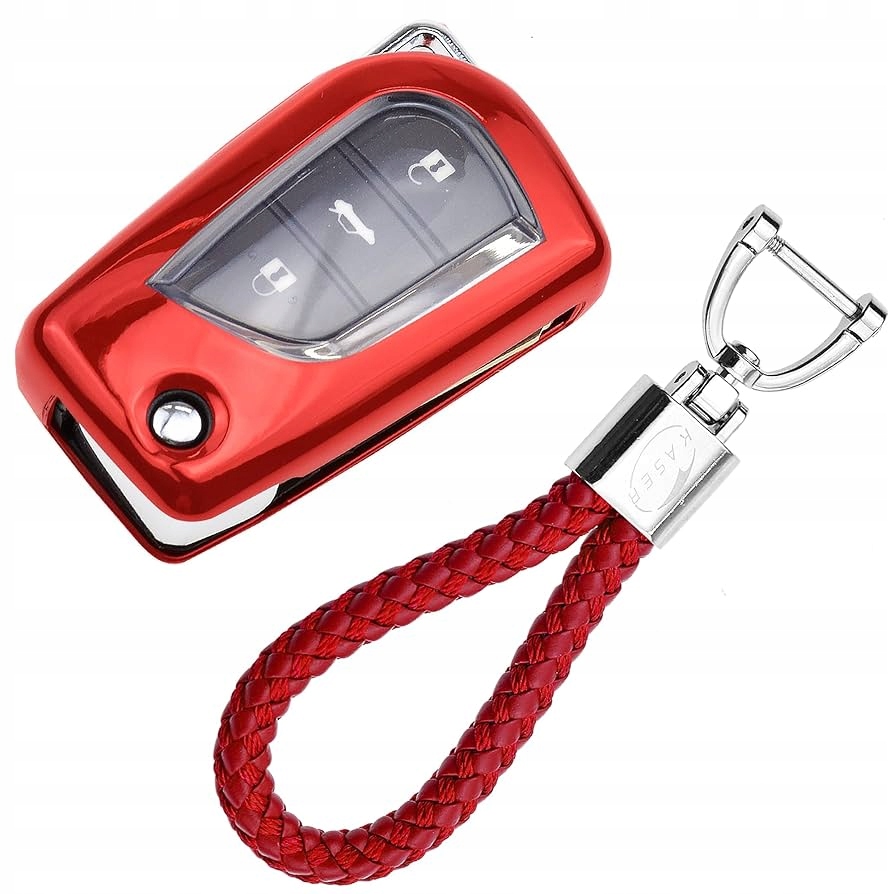 Kaser Etui osłona na kluczyk samochodowy Toyota C RAV4 Auris Yaris brelok