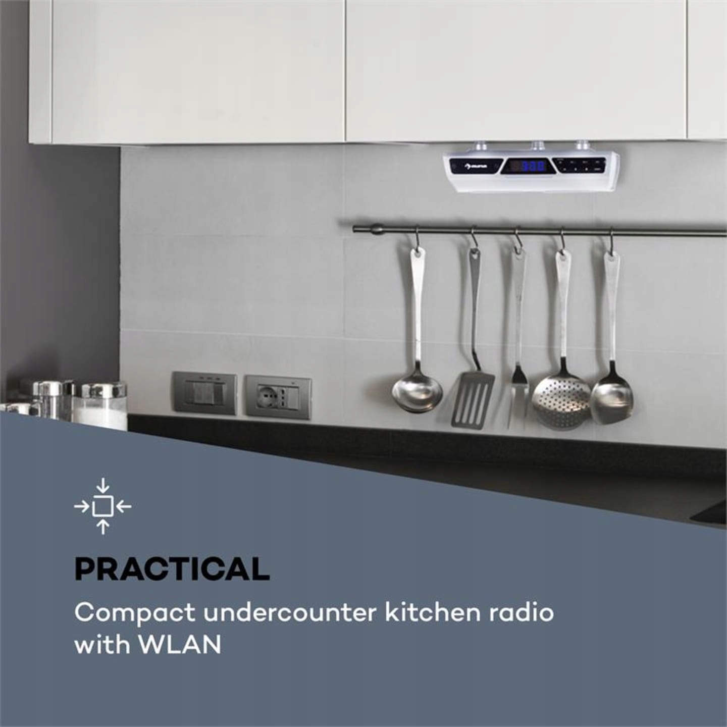 Inteligentne Radio kuchenne Alexa AUNA 10032300 Radio DAB+ FM internetowe