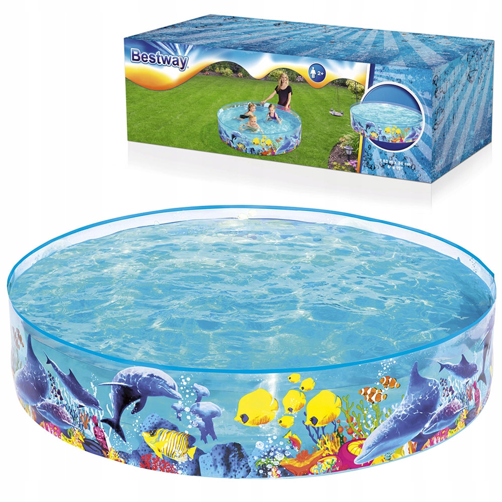 

Bestway Basen Rozporowy dla dzieci 183x38cm 55030