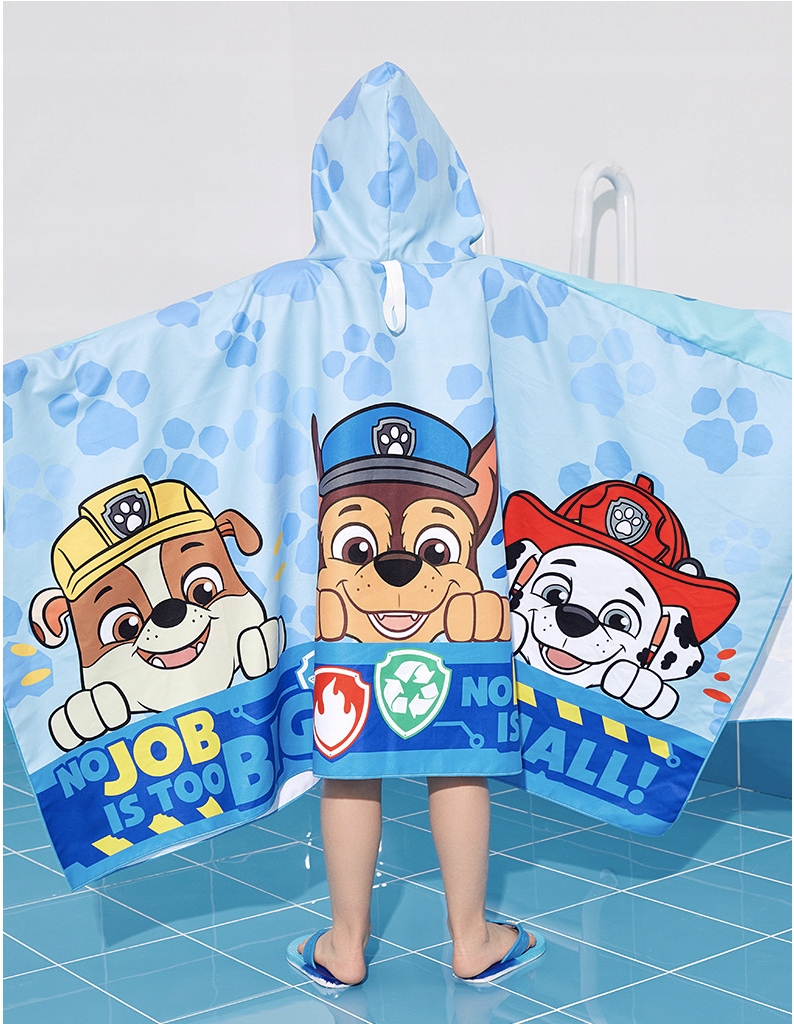 PSI PATROL RĘCZNIK KĄPIELOWY Z KAPTUREM CHASE
