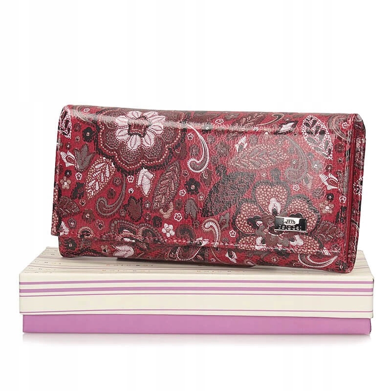 Velká kožená dámská peněženka Baju Baj Bb 080-s167 červená