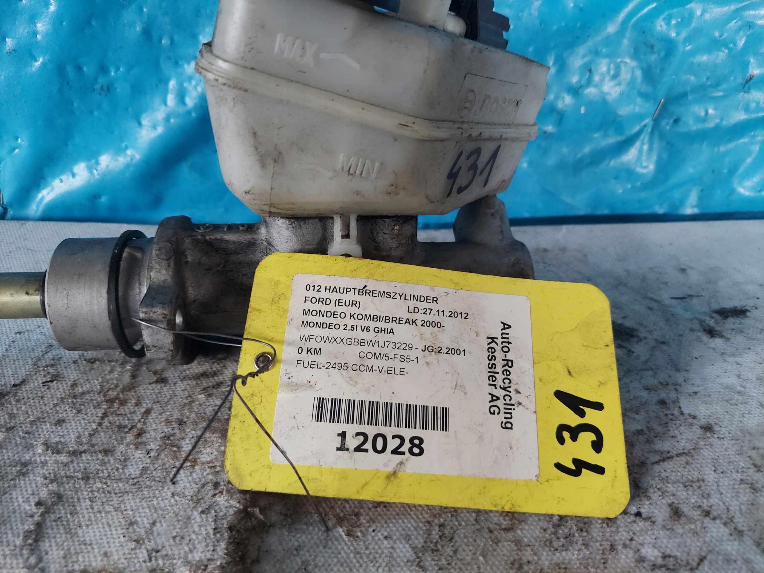 Servofreno MONDEO MK 3 2.5 V6 22407779