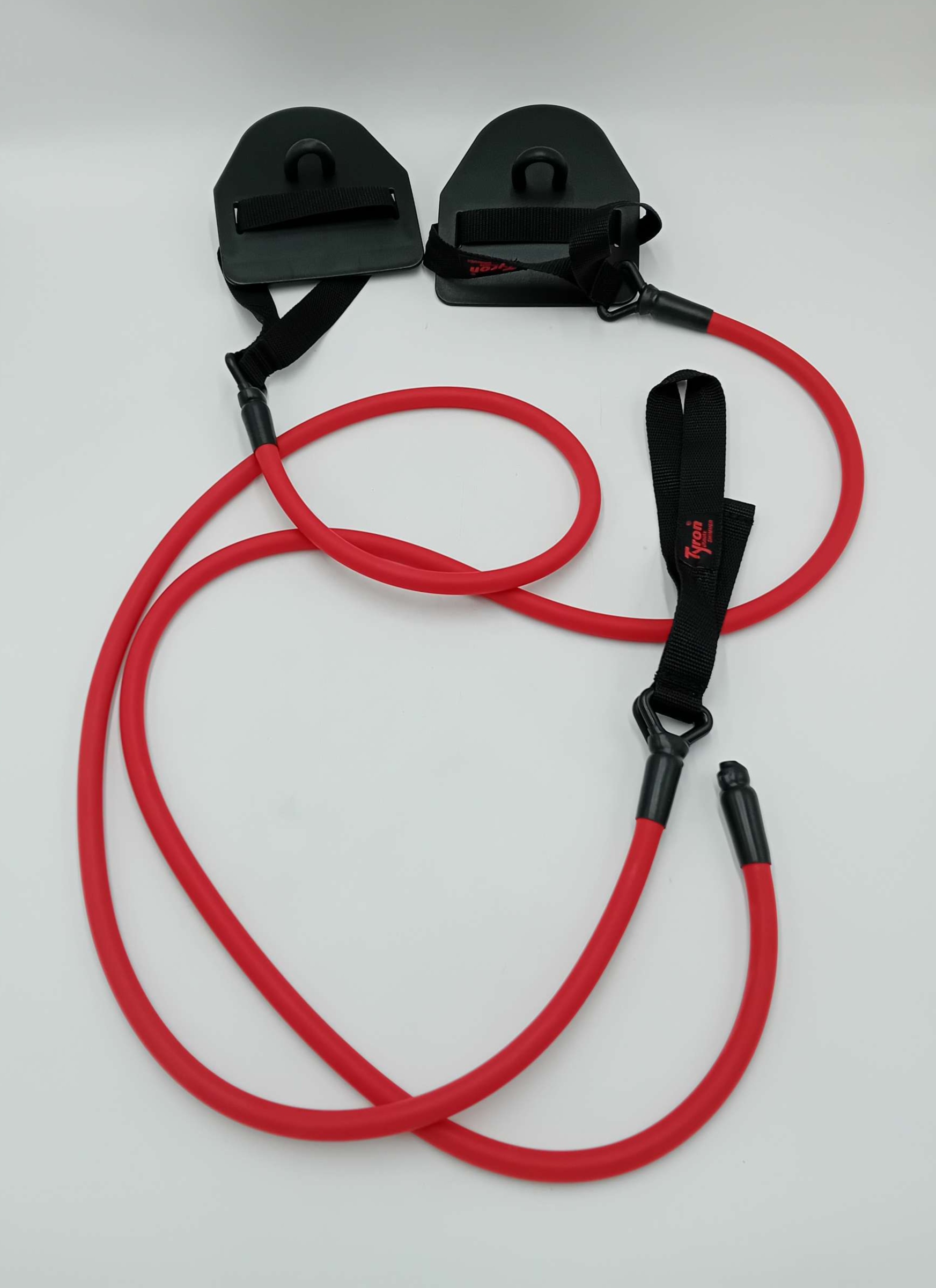 Tyron GUMA Z WIOSEŁKAMI / ŁOPATKAMI DO TRENINGU PŁYWACKIEGO NA Średni opór