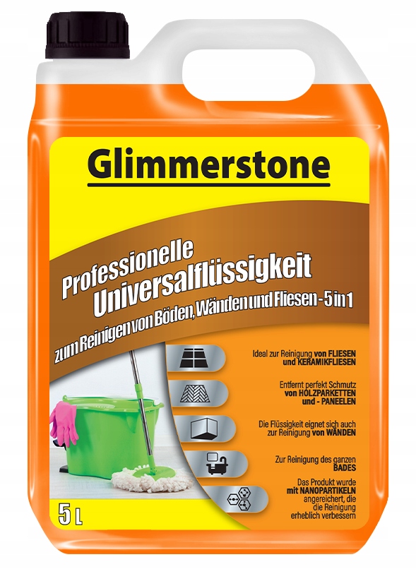 Profesionální Univerzální Prostředek Na Mytí Podlah Parket A Dlaždic 5 L