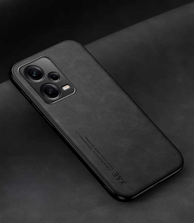 ETUI SKÓRZANE BUSINESS CASE X&E DO REDMI NOTE 12 PRO 5G POCO X5 PRO + SZKŁO Typ plecki