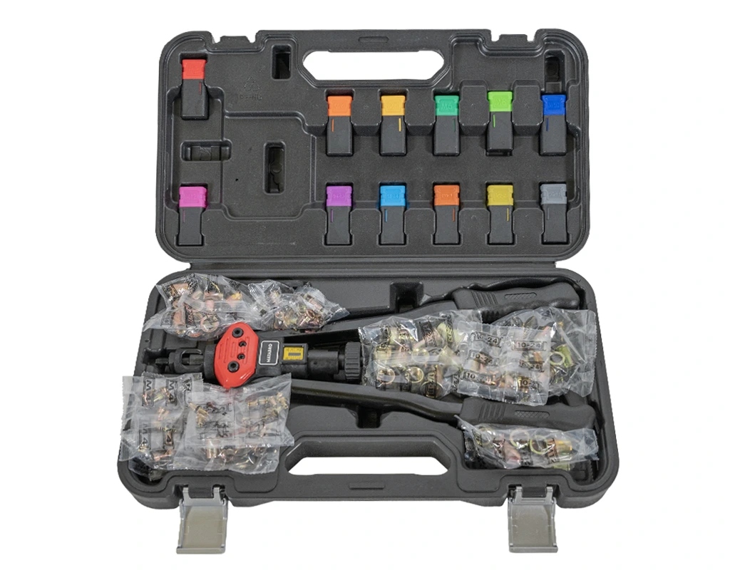 Matabro MB-RIV01, Nýtovací kleště a nýtovací matice M3-M12