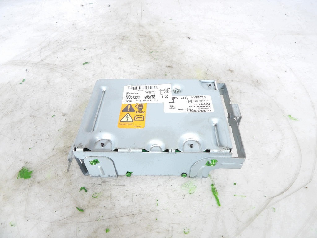 control unit 20964830 OPEL INSIGNIA A LIFT