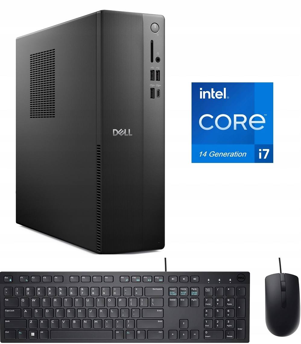 Počítač Dell Slim ECS1250 i7-14700 32GB SSD512GB Uhd 770 W11Pro