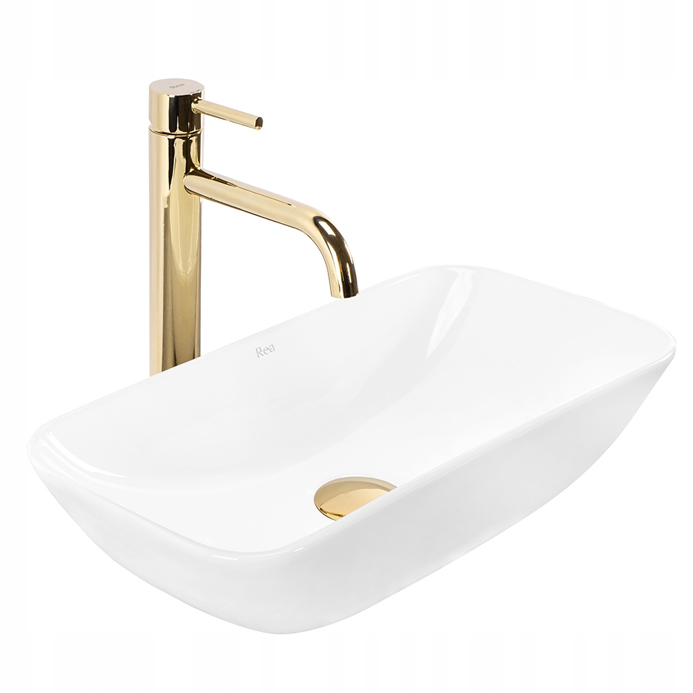 Biela Keramická Umývadlová Doska Na Dosku Skrinky Rea Maria