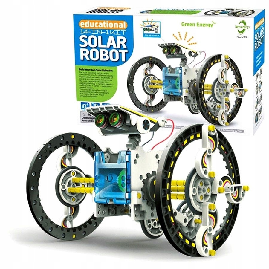 

Zestaw zabawek solarnych 14 w 1