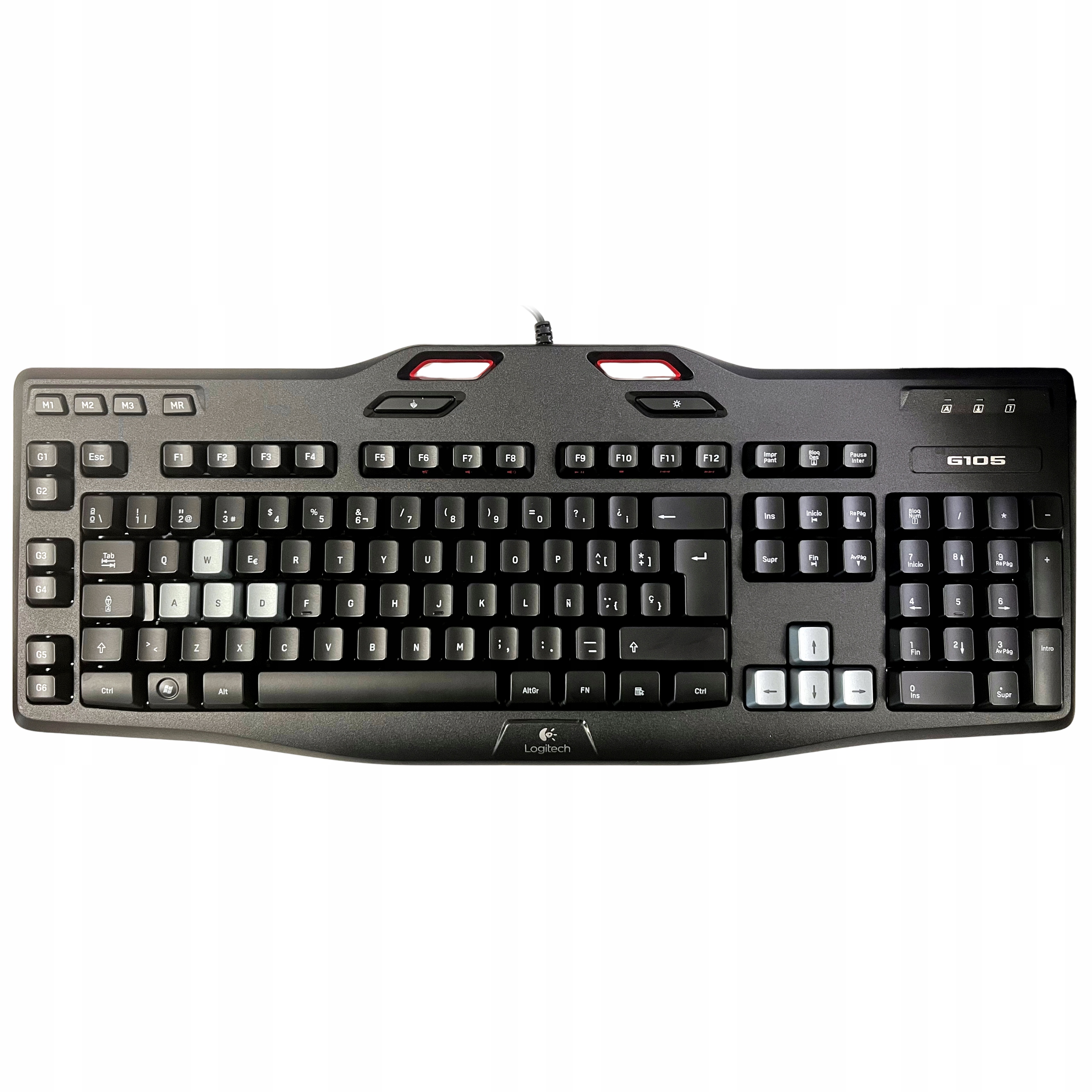 Programowalna klawiatura gamingowa Logitech G105 Usb Led 920-005051