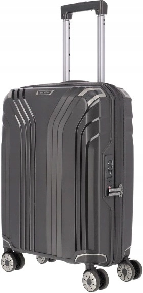 Walizka kabinowa Travelite Elvaa 55 cm Czarna