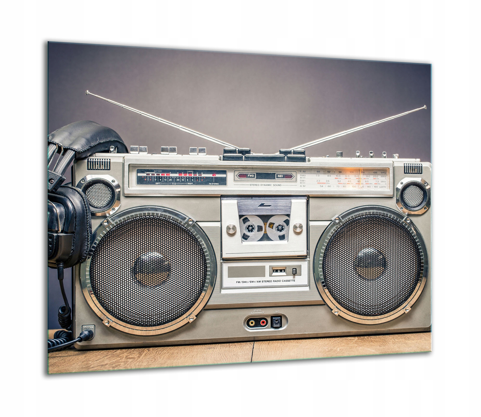 Skleněná Ochranná Deska Na Sporák 60x52 Rádio Kuchyně Indukce 7v1