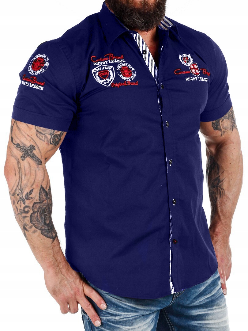 Pánská košile Casual s výšivkou