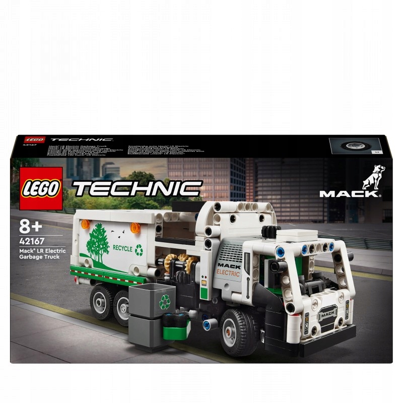 Lego 42167 Technic Popelářský vůz Mack Lr Electric