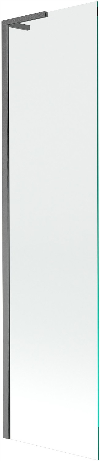 Mexen Next L sprchová zástěna 1-křídlová 50 x 150 cm, transparentní, kartáč