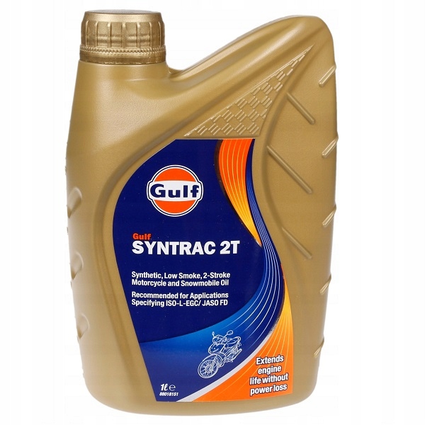 

Gulf Syntrac 2T olej motocyklowy do dwusuwa 1L